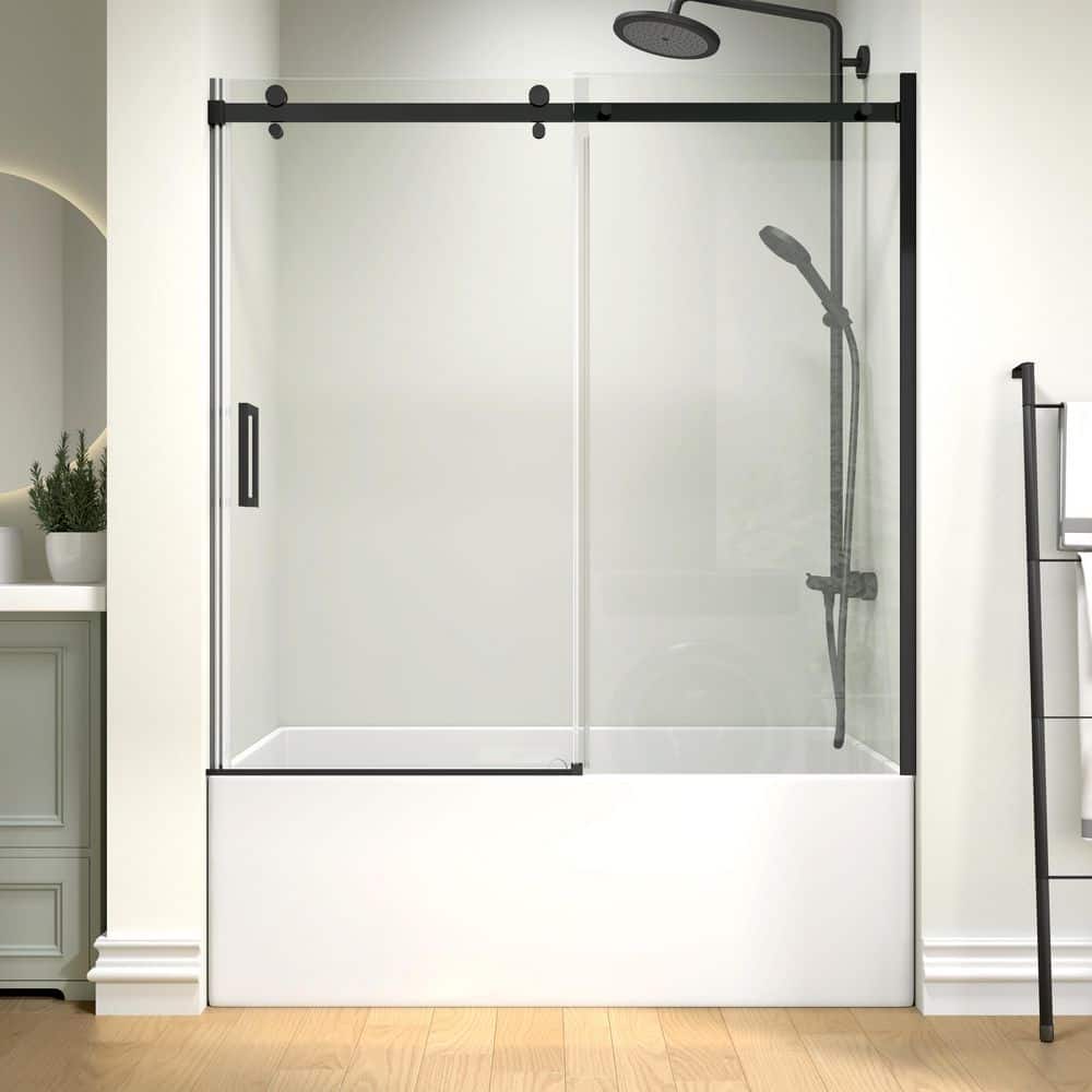 Frameless Sliding Tub Door