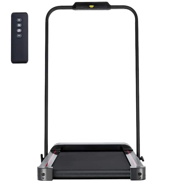 Walking Pad, 2-in-1 Under Desk Treadmill for Home Office, Foldable Running Machine with 265 Lbs. Capacity