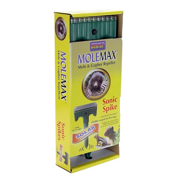 Exhart MOLEMAX Solar Mole Spike Electronic Repellent