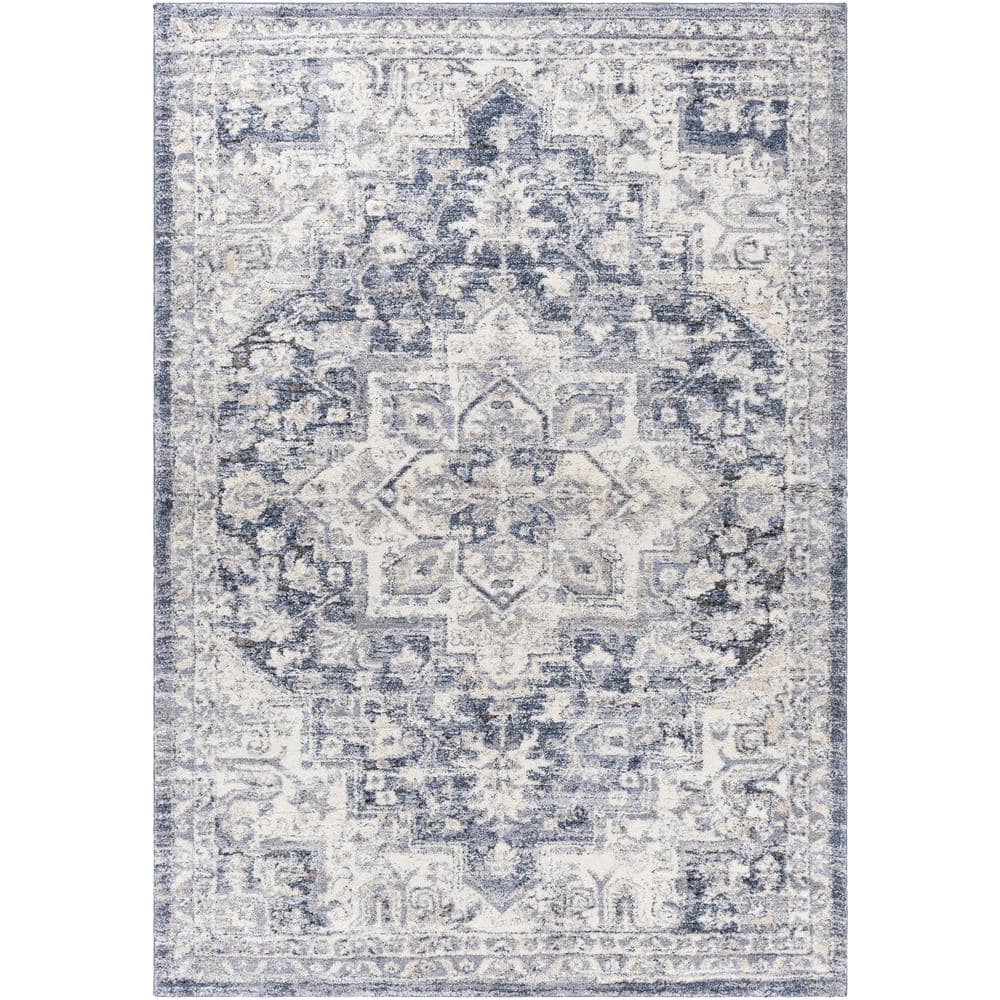 Dominga Blue 4 ft. x 6 ft. Indoor Area Rug price history on PriceWatchPro