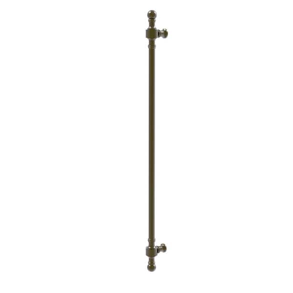 Allied Brass Retro Wave Collection 18 in. Center-to-Center Refrigerator Pull in Antique Brass