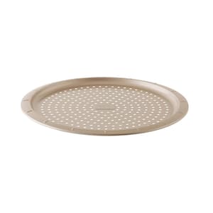 Balance 12.5 in. Nonstick Carbon Steel Perforated Pizza Pan