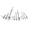 Husky 1/4 in., 3/8 in. and 1/2 in. Drive 72-Tooth Ratchet and Accessory Set (14-Piece) HDTACC14PC