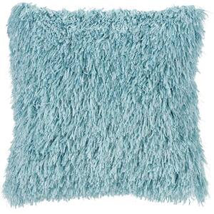 Aqua best sale fur pillow