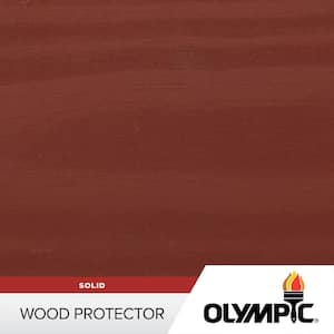 1 gal. Winning Red Exterior Solid Wood Protector Stain Plus Sealant in One