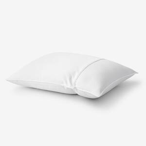 Legends Hotel White Organic Cotton Sateen Standard Pillow Protector