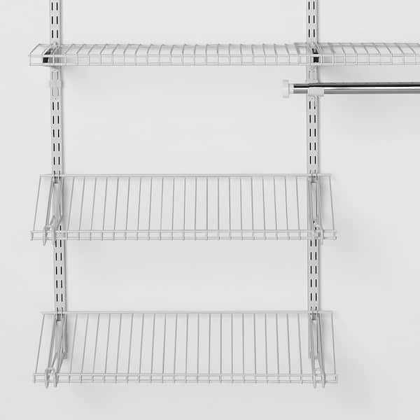 Shoe Shelf Kit Wire Closet System, Can You Cut Rubbermaid Wire Shelves
