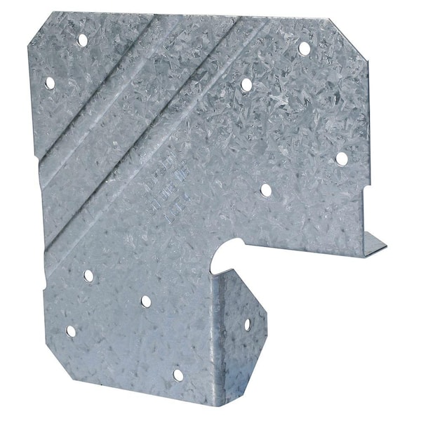 Simpson Strong-Tie LCE Galvanized End Post Cap for 4x Nominal Lumber