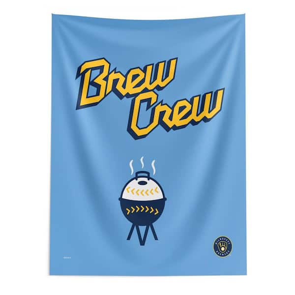 THE NORTHWEST GROUP MLB Brewers City Connect Printed Wall Hanging