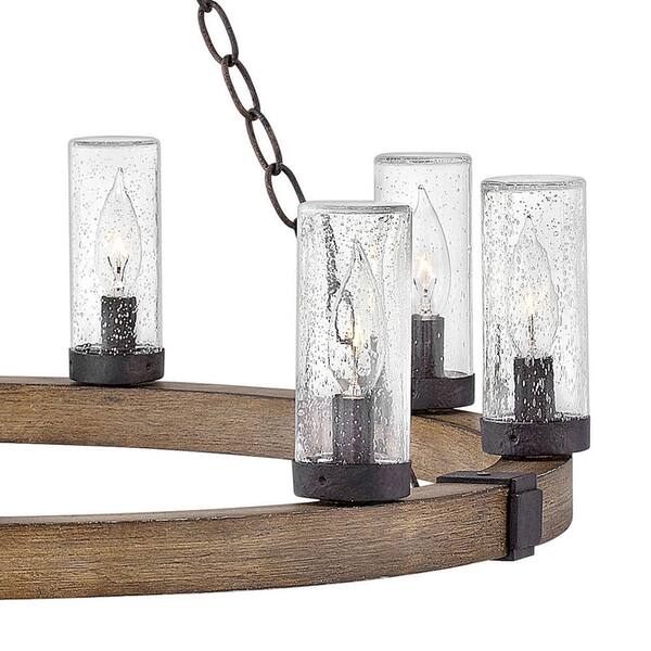 ⑧ekko  様  ♡swing♡light gray HINKLEY Sawyer 9-Light Sequoia Outdoor Single Tier