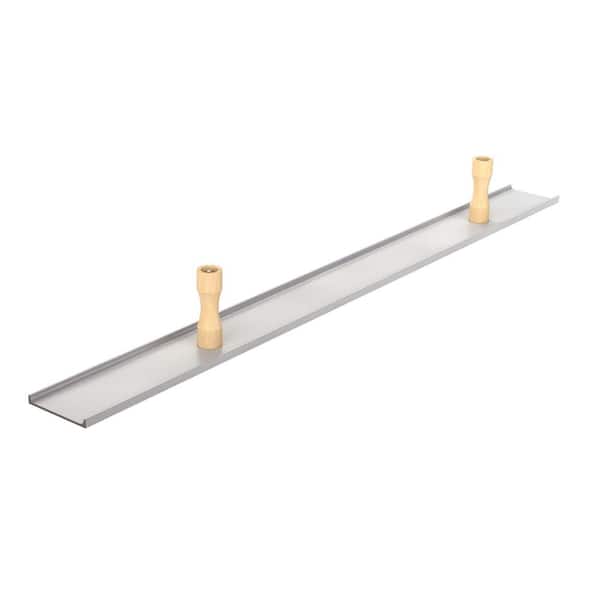 Bon Tool 42 in. 1-Side Serrated Single Notch Darby with 2 Magnesium Round Handles