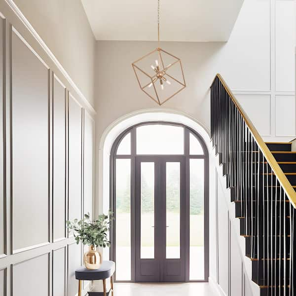 Geometric entryway store light