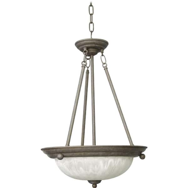 Volume Lighting Marti 3-Light Prairie Rock Interior Pendant