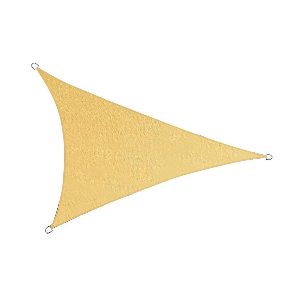 20 ft. x 20 ft. x 20 ft. Triangle Sun Sail Shades Canopy UV Block Outdoor Patio Garden Backyard Pergola Shade Cover Sand price history on PriceWatchPro