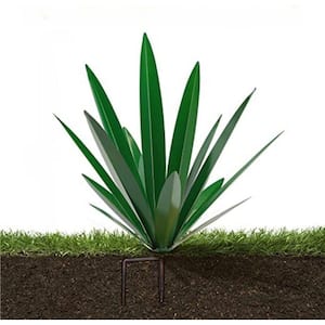 Large Agave Sculpture Rustic Metal Agave Plant Outdoor Interior Decoration Outdoor Lawn Decoration