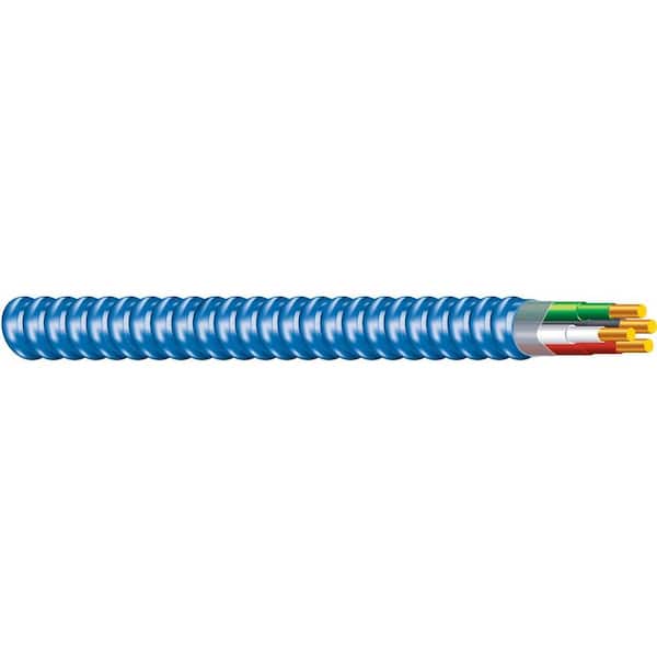Southwire 12/3 X 250 ft. Solid Blue CU MC (Metal Clad) Armorlite Cable
