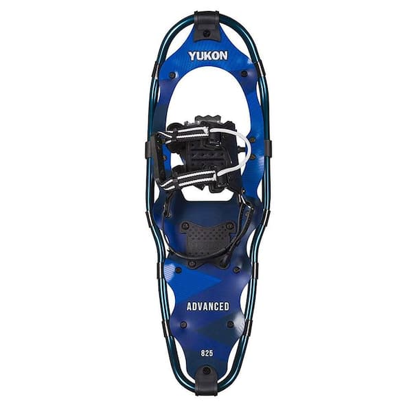 Kwik Tek Charlie's Advanced 8 in. x 25 in. Blue Durable Backcountry Hiking Snowshoes