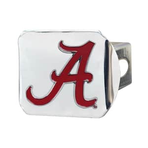 NCAA University of Alabama Color Emblem on Chrome Hitch Cover