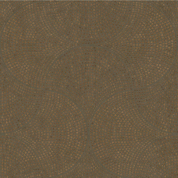 Advantage Bel Air Copper Fan Non-Pasted Vinyl Wallpaper 4044-38027