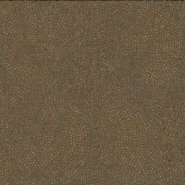 Advantage Bel Air Copper Fan Wallpaper Sample