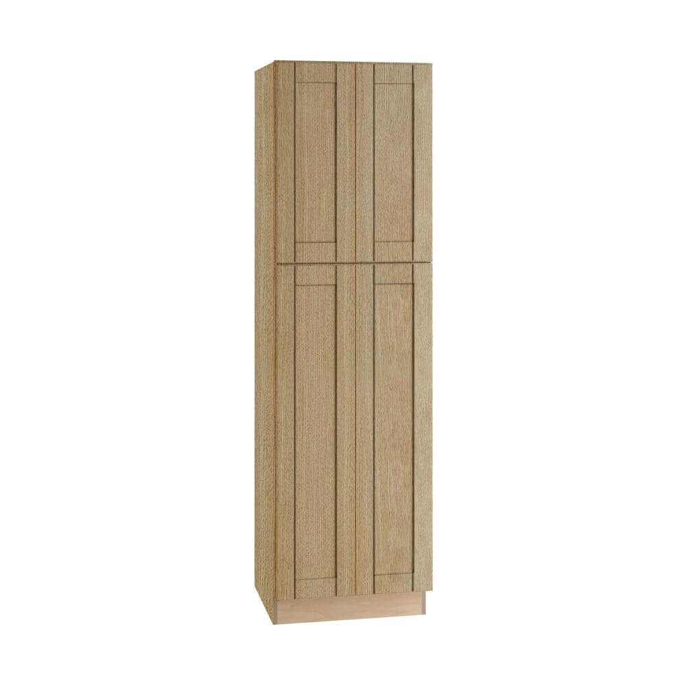Washington 24 in. W x 21 in. D x 84 in. H Assembled Plywood Vanity Linen Ba