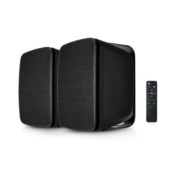 SOUND PRO SoundPro by NAXA Dual Bluetooth Indoor/Outdoor Wall Mount Weatherproof Amplified Speakers