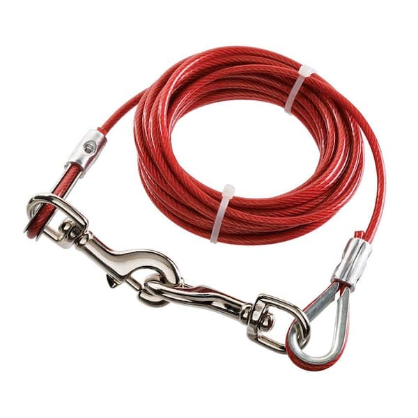 Everbilt 1/8 in. x 20 ft. Galvanized Dog Run Cable