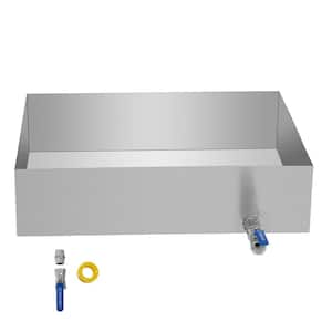 24 x 18 x 6 in. Maple Syrup Evaporator Pan, Stainless Steel Boiling Pan for Maple Syrup Production