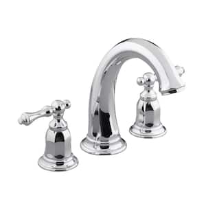 Kelston 2-Handle Deck-Mount Bath Tub Faucet Trim in Polished Chrome (Valve Not Included)