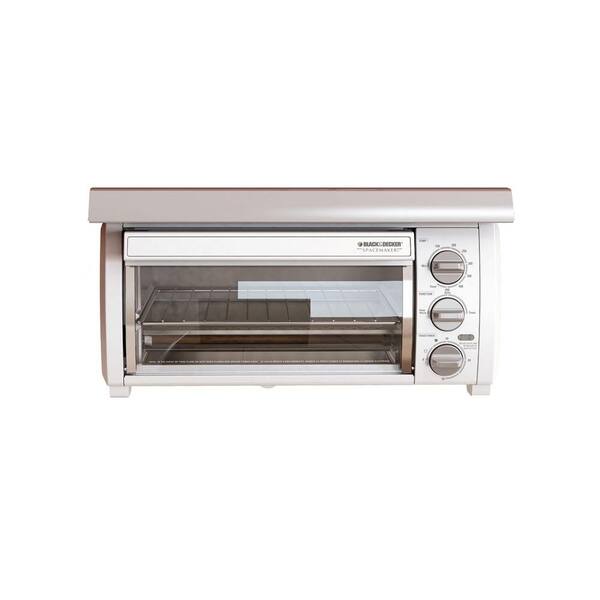 BLACK+DECKER SpaceMaker Toaster Oven, White-DISCONTINUED
