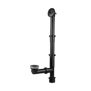 Trip Lever 1-1/2 in. Bath Waste and Overflow Drain in Matte Oil Rubbed Bronze