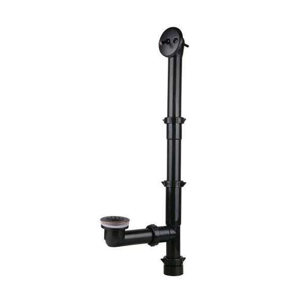 Streamline Trip Lever 1-1/2 in. Bath Waste and Overflow Drain in Matte Oil Rubbed Bronze