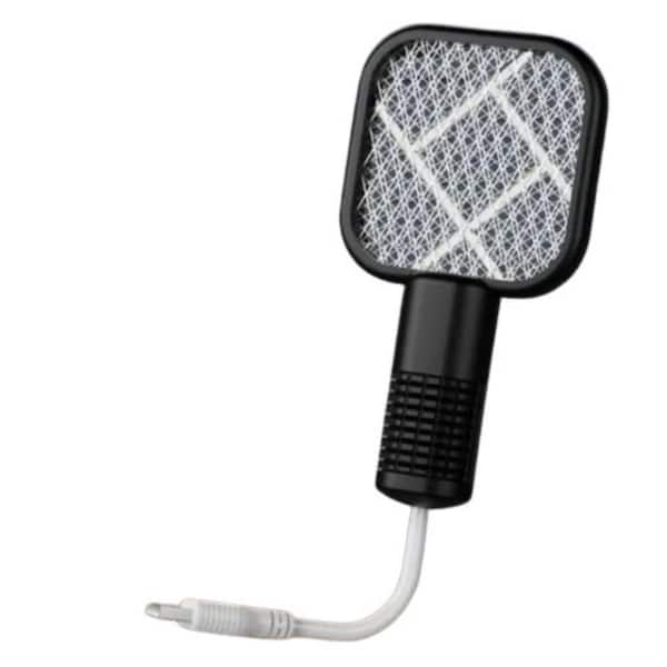 ITOPFOX Indoor Mosquito Racket Killer Fly Swatter For Camping/Travel USB Led Trap Mosquito Killer Lamp 10-Pack in Black
