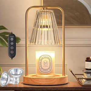 Metal Dimmable Candle Lamp Warmer for Jar Candles Christmas Gifts Birthday House Warming Gifts in Gold