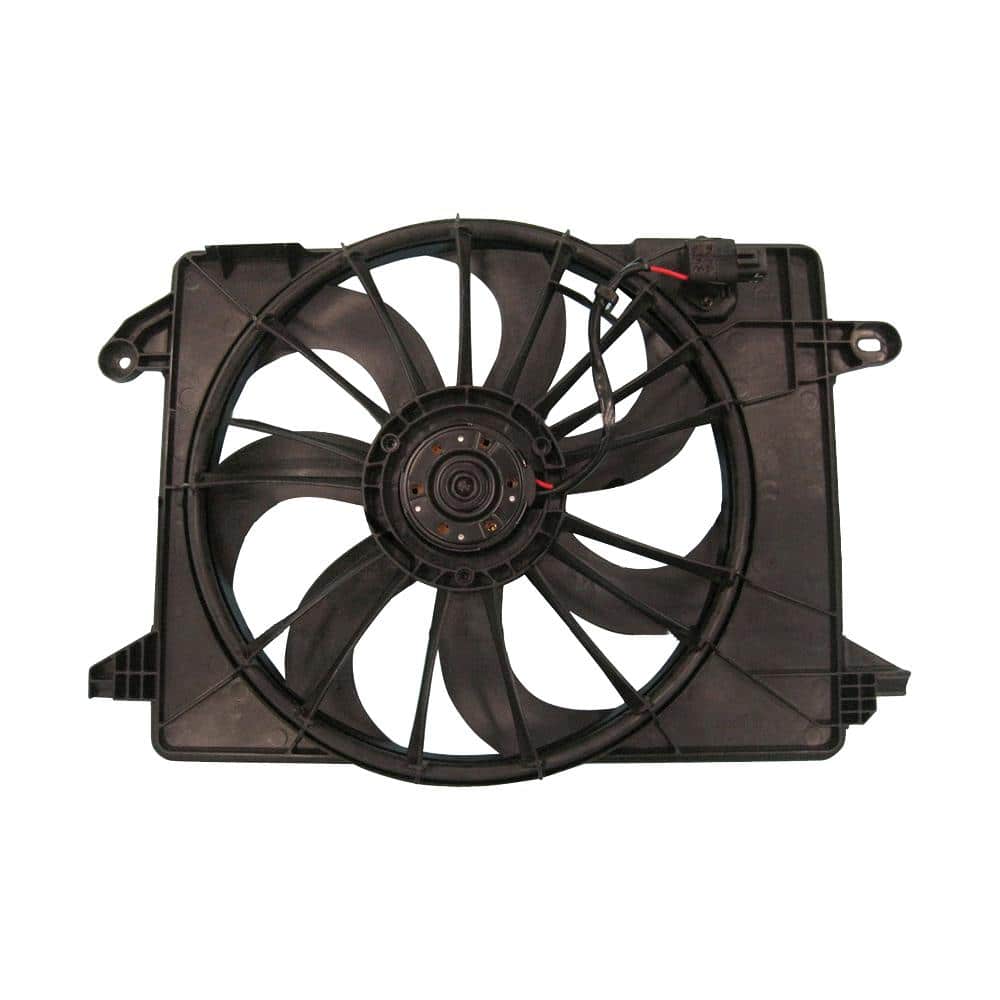 TYC Dual Radiator and Condenser Fan Assembly 622550 - The Home Depot