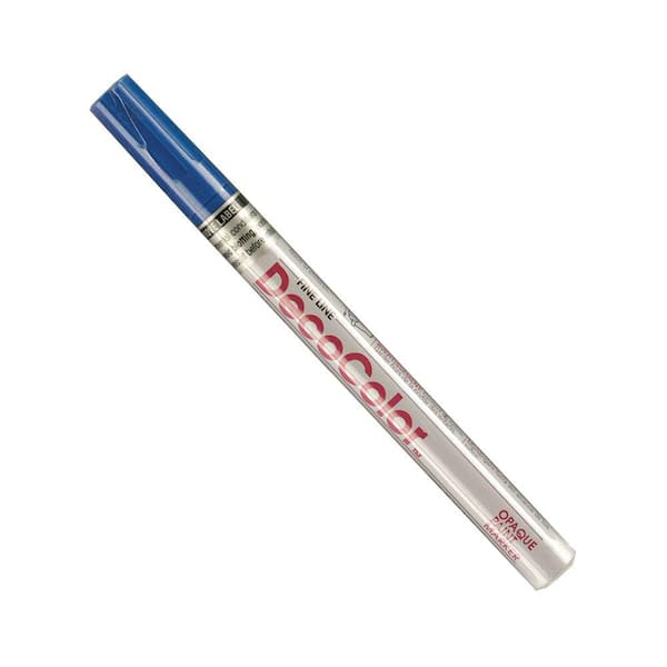 Marvy Uchida DecoColor Blue Fine Point Paint Marker