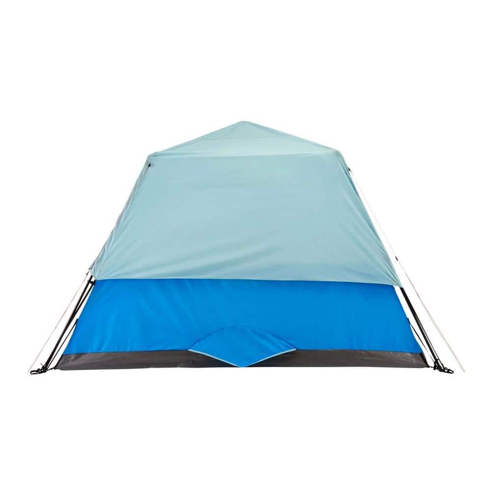 Outbound QuickCamp 6 Person Blue Cabin Tent with Carry Bag