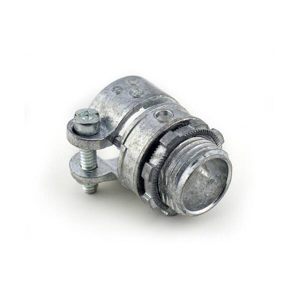 BRIDGEPORT 1/2 in. Flexible Metal Conduit (FMC) Squeeze Connectors (50 ...