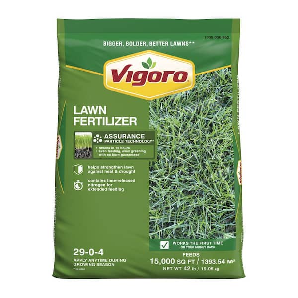 Vigoro 42 lbs. 15,000 sq. ft. Lawn Fertilizer for All Grass Types