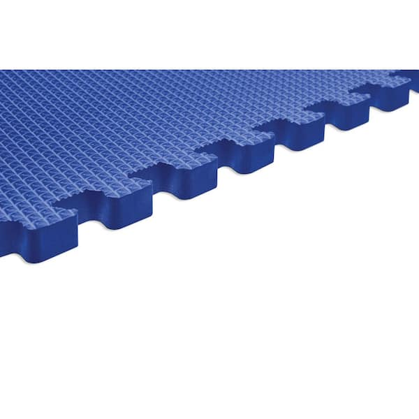 Norsk Solid Blue 24 in. x 24 in. EVA Foam Sport Interlocking Tiles Norsk Solid Blue 24 in. x 24 in. EVA Foam Sport Interlocking Tiles