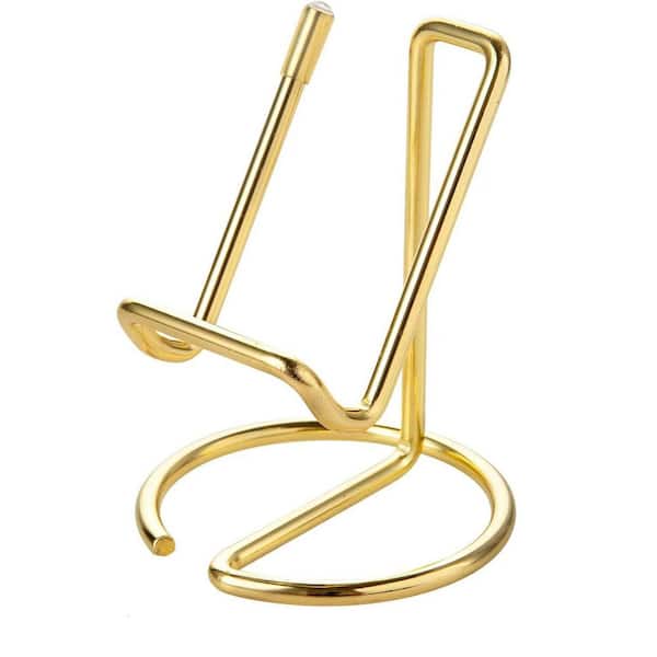 Cute Metal Gold Cell Phone Stand Holder Desk Accessories Compatible with iPhone Switch iPad All Mobile Phones