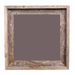 Josephine 12 in. x 12 in. Natural Weathered Gray Picture Frame
