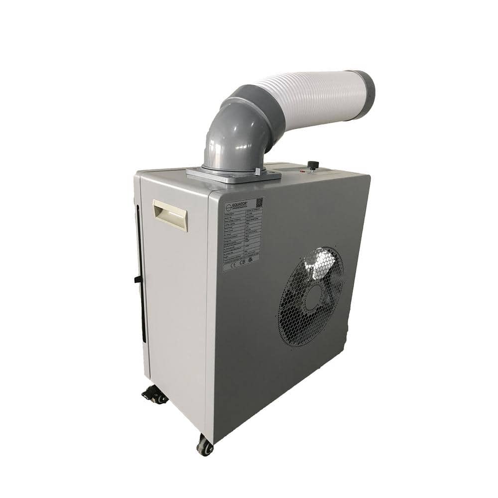 Equator Silver 7000 BTU Outdoor Portable Air Conditioner with Casters