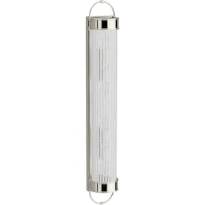 Terret 4-Light Vibrant Polished Nickel Wall Sconce
