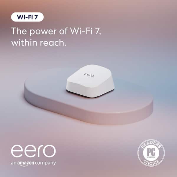 EERO 7-Dual-Band Mesh Wi-Fi 7 Router 1-Pack B0D954FD8R - The Home
