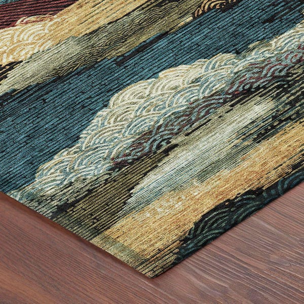 Addison Rugs Chantille Machine Washable Indoor/Outdoor Abstract