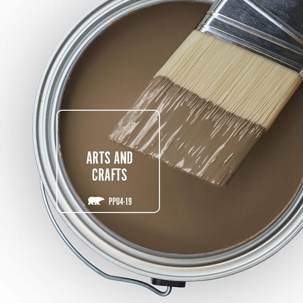 BEHR DYNASTY 1 qt. #PPU4-19 Arts and Crafts Satin Enamel Interior Stain-Blocking  Paint & Primer 765304 - The Home Depot