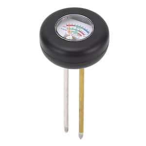 3-in-1 Soil Tester Hygrometer Soil Plant Water Meter Immediate Test Results Moisture PH Hygrometer Fertility, Black