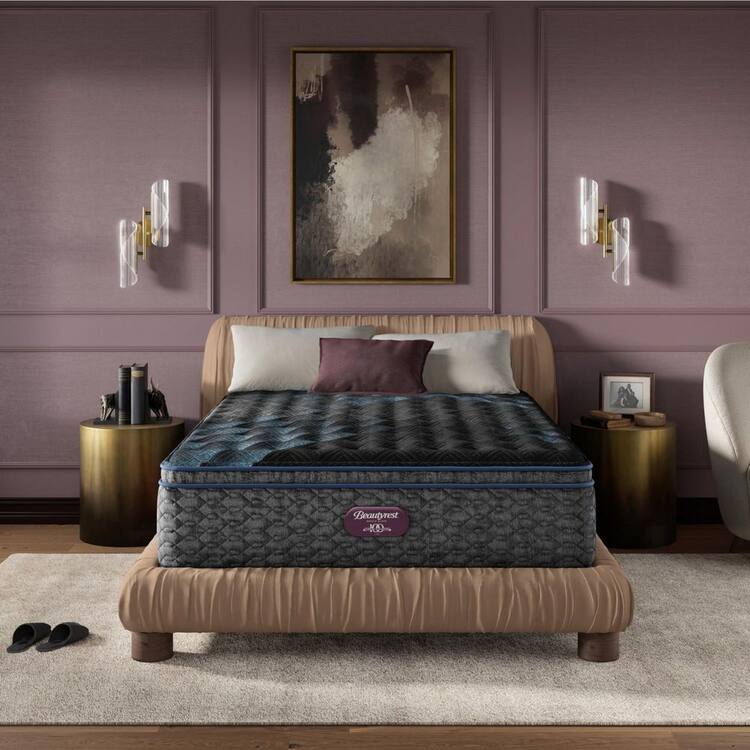 Beautyrest World Class Level 4-Queen Firm Pillow Top 16.25 in. Mattress