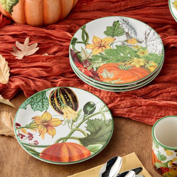 Certified International Autumn Harvest Set Of 4 Dessert Plate & Reviews... Certified International Autumn Harvest Set Of 4 Dessert Plate & Reviews...
